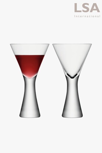 LSA International Set of 2 Glass Moya Wine Glasses (403304) | £65
