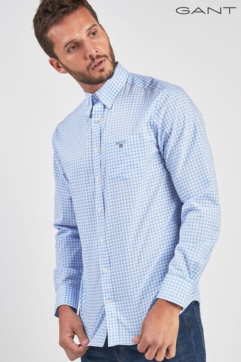 GANT Regular Fit Gingham Broadcloth Shirt (403492) | £90