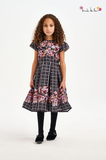 Nicole Miller Black Printed Dress (404115) | £48 - £53