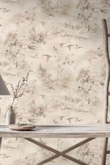 Woodchip & Magnolia Natural Ey Up Duck Wallpaper (404703) | £110