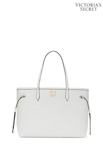 Victoria's Secret Bone White Baguette Tote Bag (404742) | £69