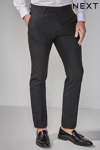 Black Skinny Tuxedo Suit Trousers (405143) | £35