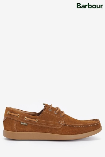 Barbour® Tan Brown Armada Boat recent Shoes (405656) | £115