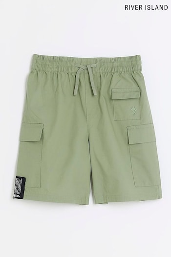 River Island Green Boys Cargo Shorts (405717) | £16 - £24
