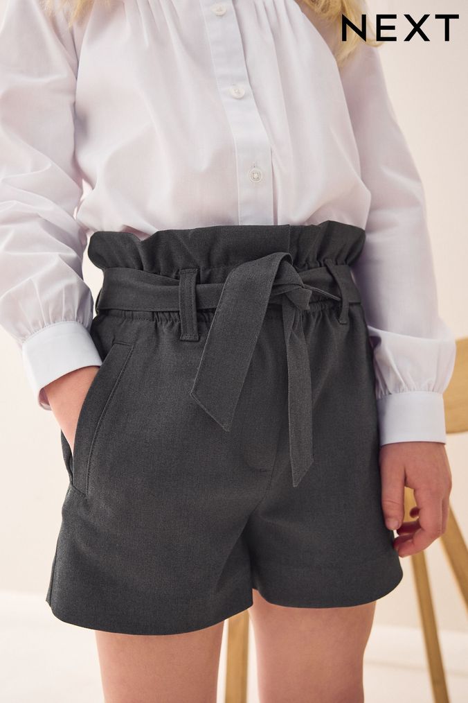 Girls school shorts next clearance