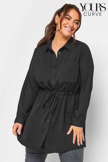 Yours Curve Black Utility Tunic (405786) | £29