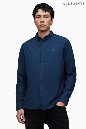 AllSaints Blue Hermosa Shirt (405842) | £99