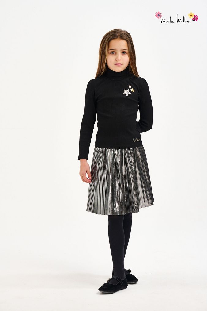 Buy Girls Silver Pleated Skirts Online Next UK