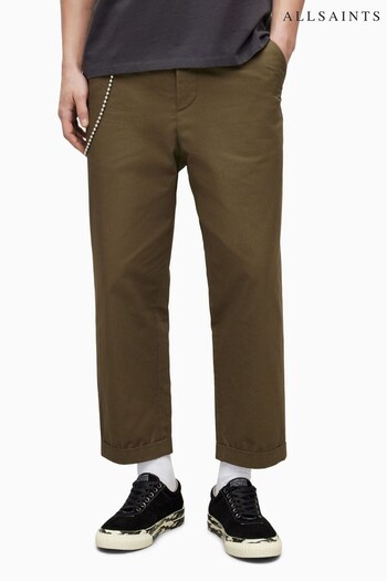 AllSaints Green Belo Trousers (407777) | £149