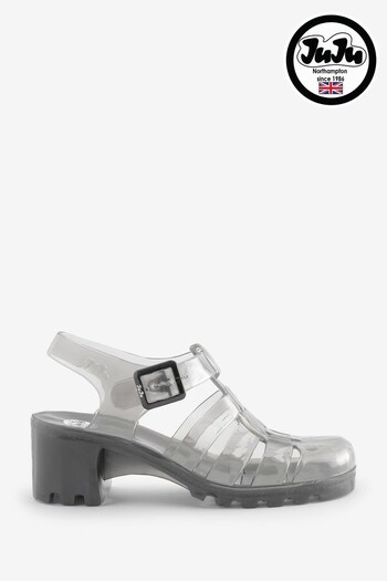 Juju Ladies Grey Babe Smoke Jelly Sandals (408587) | £30