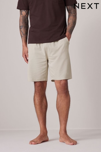 Bone Cream Textured Lightweight Shorts (408719) | £15