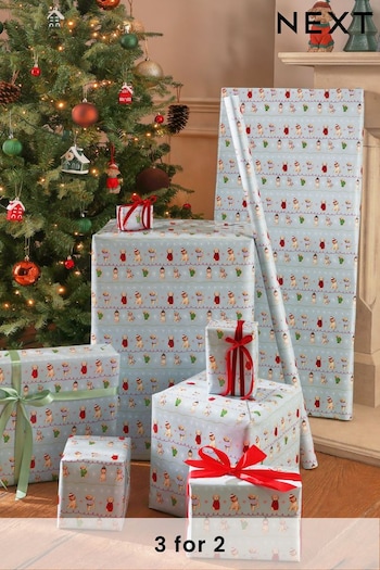 Charlie Dog Extra Wide 10m Christmas Wrapping Paper (408755) | £7