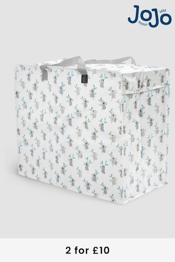 JoJo Maman Bébé White Koala Print Enormous Storage Bag (409023) | £7