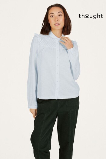 Thought Blue Beca Fairtrade Organic Cotton Pin Tuck Shirt (409207) | £50