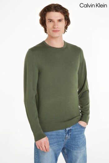 Calvin Klein Merino Crew Neck Sweater (409221) | £120