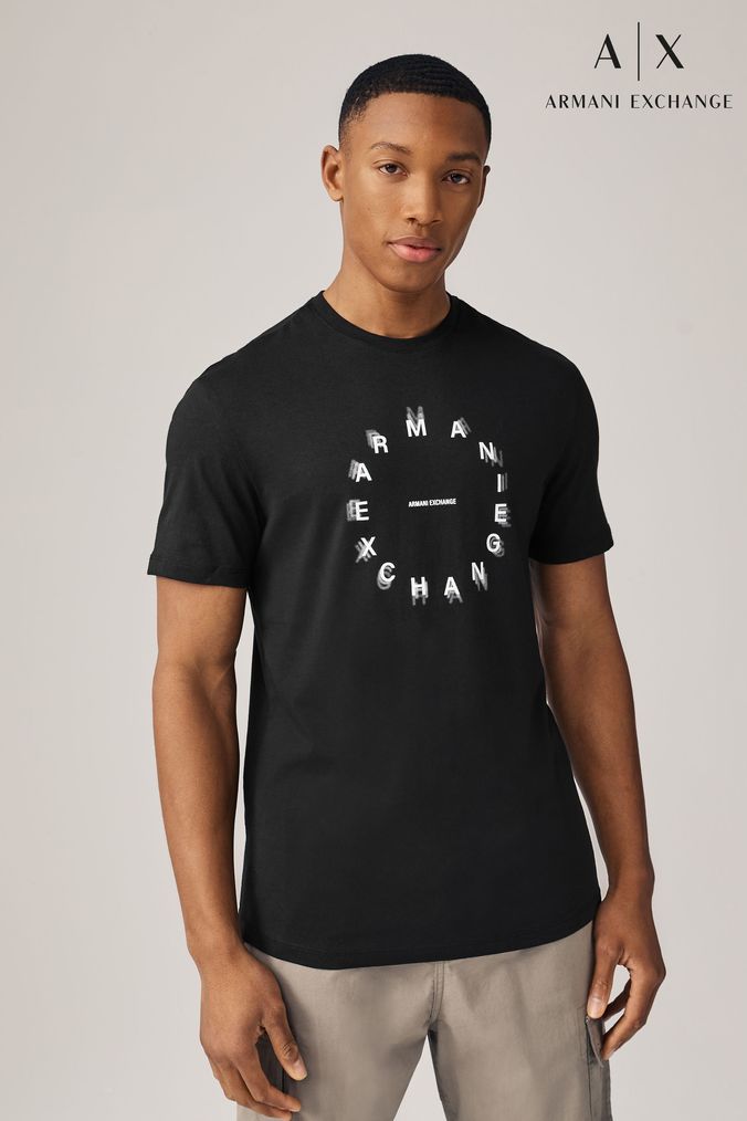 Armani exchange t on sale shirt online