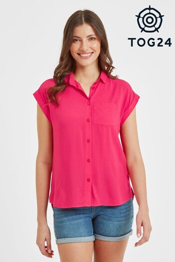 Tog 24 Womens Pink Alston Short Sleeve Shirt (409877) | £35