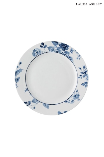 Laura Ashley Blue Blueprint Collectables China Rose Plate (409979) | £7