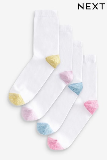 White Ankle Socks 4 Pack (410253) | £10