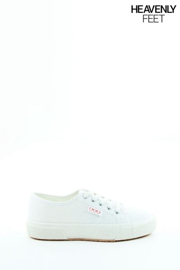 Heavenly Feet Made in Italy Canvas Trainers (410725) | £30