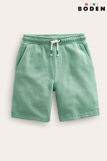 Boden Green Garment-Dyed Cotton fit Shorts (410823) | £23 - £27