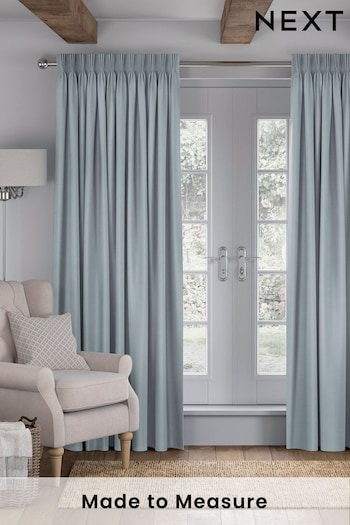 Spa Blue Imogen Made To Measure Curtains (410873) | £100