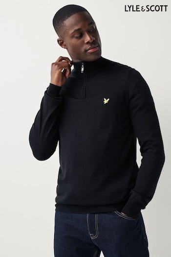 Lyle & Scott Golf Quarter Zip Pullover Jumper (411140) | £90