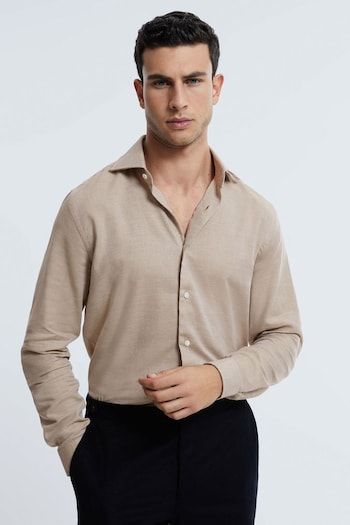 Atelier Italian Cotton Cashmere Shirt (411148) | £198