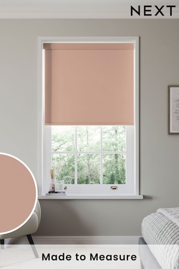 Plaster Pink Echo Made to Measure Blackout Roller Blind (411204) | £57