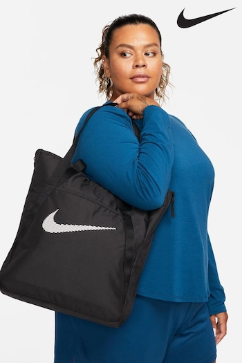 Nike Black Gym knot-detail Tote Bag (28L) (411426) | £40