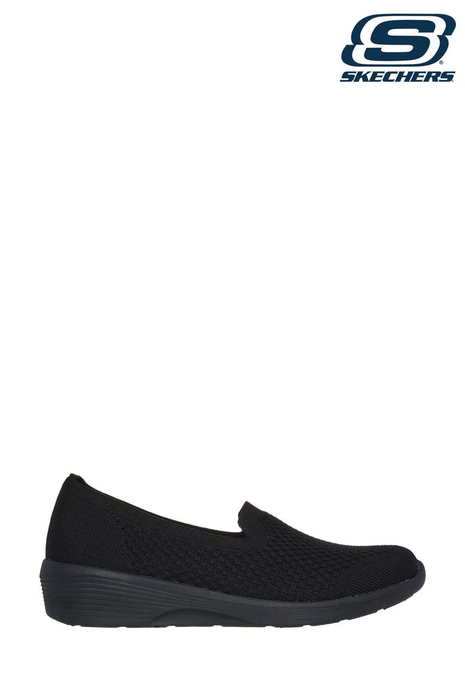 Skechers shoes sales for women black