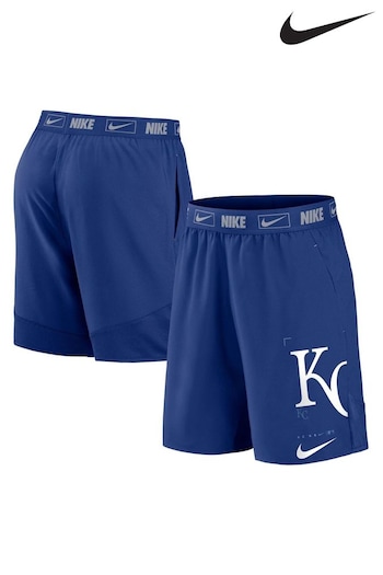 Nike Blue Kansas City Royals Bold Express Woven Shorts (411688) | £35