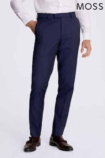 MOSS Ink Stretch Tailored Fit Suit: Trousers (411700) | £60