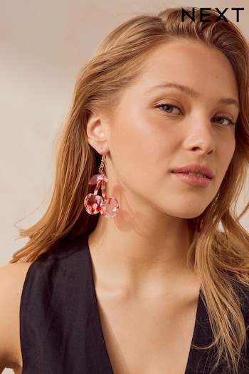 Red Cherry Resin Earrings (411771) | £8