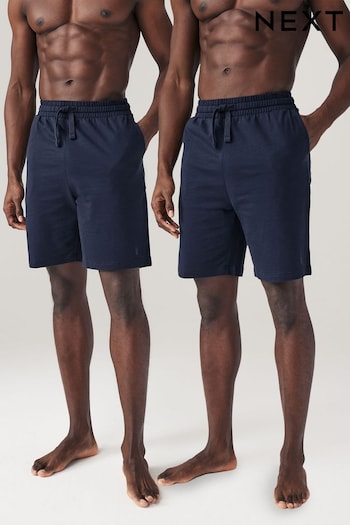 Navy Blue Lightweight Shorts 2 Pack (412595) | £27