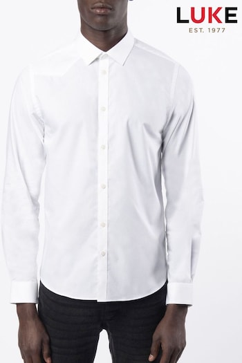 Luke 1977 Well Spent Youth White Shirt (413358) | £80