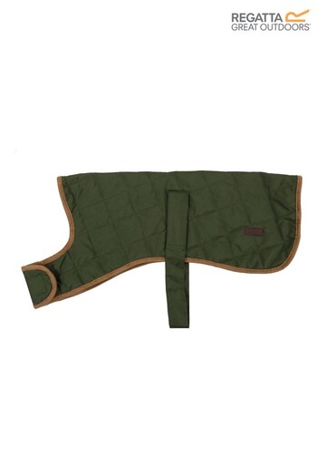 Regatta Odie Green Quilted Lined Dog Coat (413523) | £25