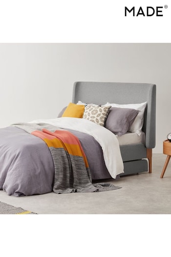 MADE.COM Cool Grey Roscoe Bed With Storage (413707) | £949 - £1,049