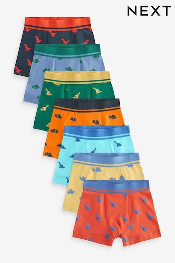 Bright Mini Dino Print Trunks 7 Pack (1.5-16yrs) (413832) | £19 - £20