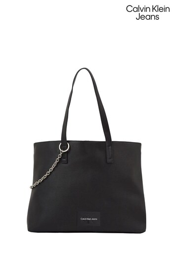 Calvin Klein Square Shoulder Black Bag (413916) | £120