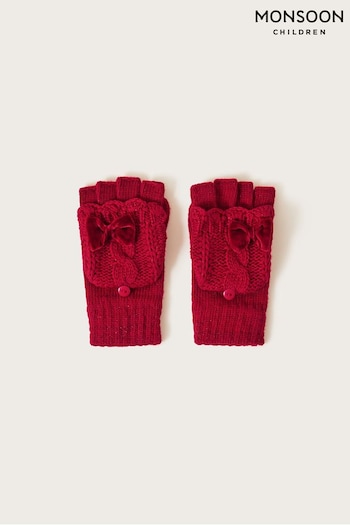 Monsoon Bow Capped Gloves (414028) | £12