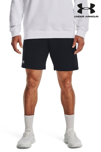 Under Armour Rival Fleece Black Shorts (414159) | £36