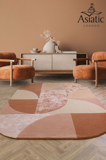 Asiatic Rugs Natural Matrix Oval Earth Rug (414179) | £539 - £889