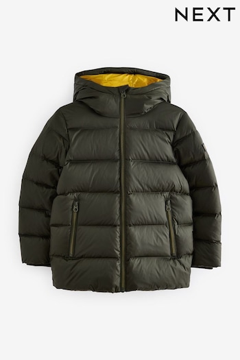 Green Premium Down-Fill Coat (3-16yrs) (414257) | £68 - £84