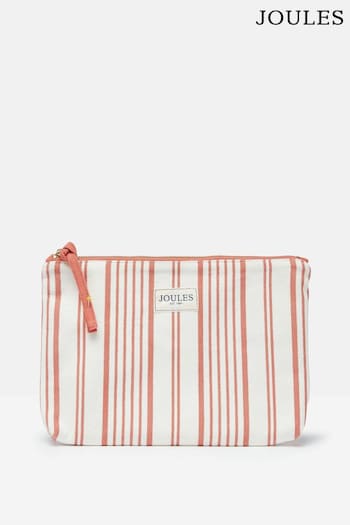 Joules Carrywell Cream & Red Zip Pouch (414476) | £16.95