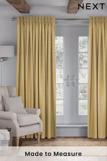 Sunflower Gold Imogen Made To Measure Curtains (414933) | £109