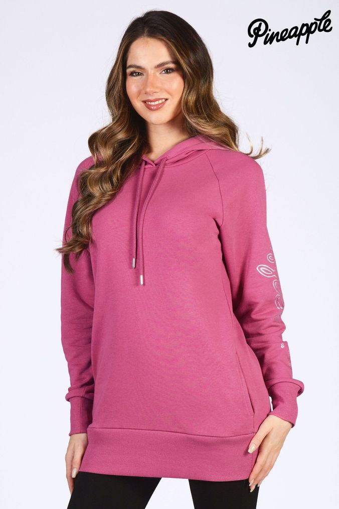 Longline running hoodie deals