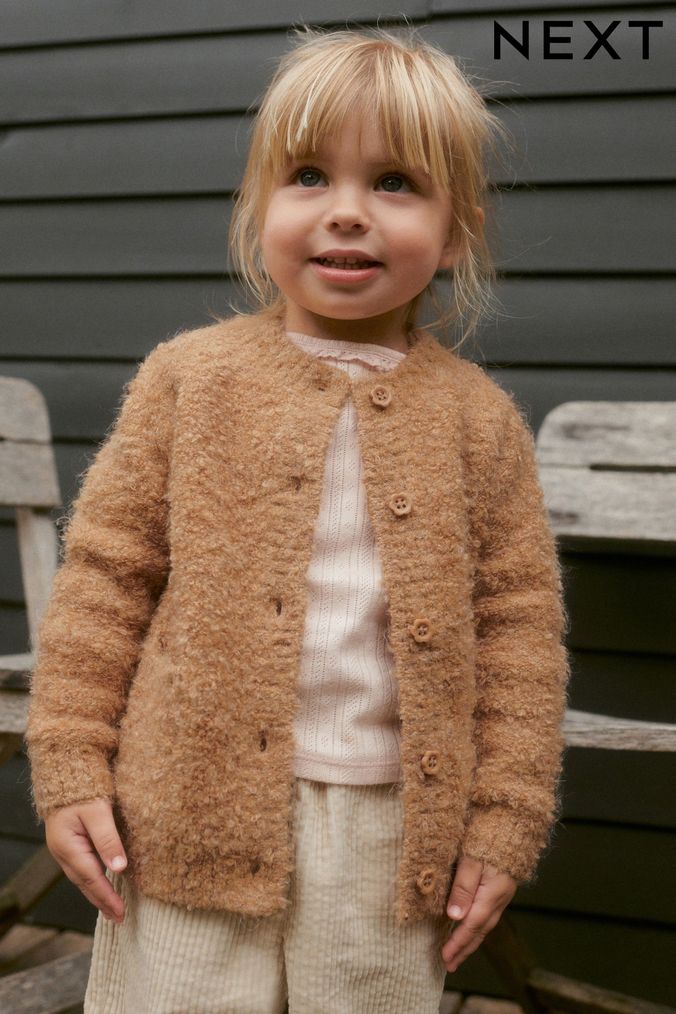 Buy Girls Brown Long Sleeve Cardigans Online Next UK