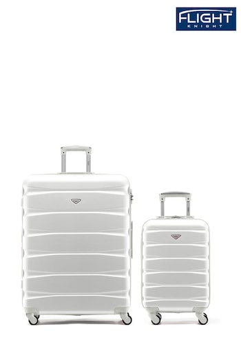 Set Of 2 Large Check-In & Small Carry-On Hardcase Travel Suitcase (416289) | £110