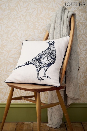 Joules Navy Pheasant Cushion (416520) | £40
